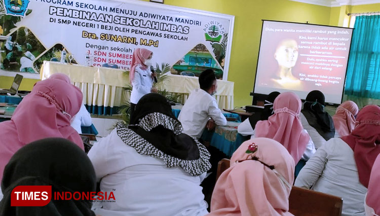 SMPN 1 Beji Gelar Pembinaan Sekolah Imbas