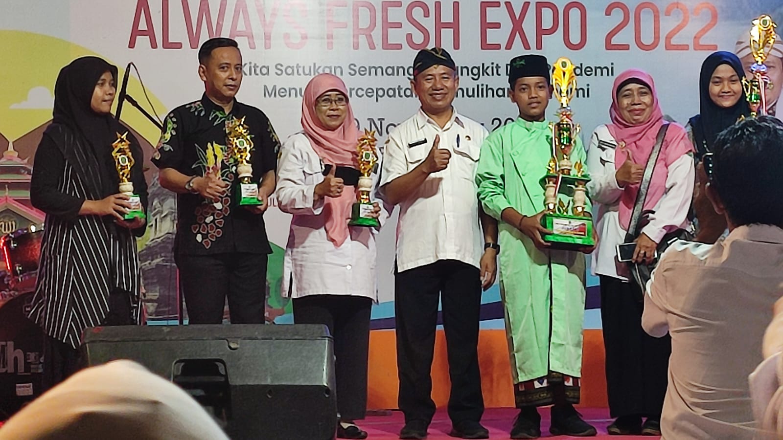 SMPN 1 Beji mendapatkan Juara 3 Lomba Banjari